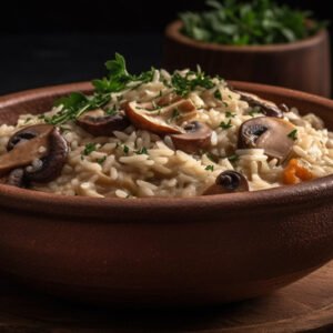 Mushroom Fried Rice