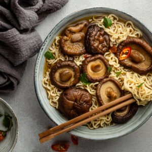 Mushroom Noodles
